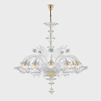 Atena Deluxe Прозрачный / 12 / Золотой