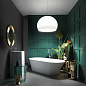 09097BB Kartell Big FL/Y SP цветная люстра матовый белый — фото 2