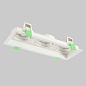 Светильник встроенный Crystal Lux CLT 068C3 WH — фото 2