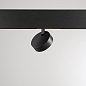 Магнитный трековый светильник Ego SPOT FLAT SINGLE 09W 3000K ON-OFF Ideal Lux 290614, черный — фото 2