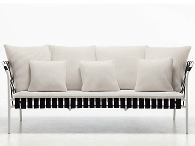 Gervasoni Outdoor Алюминиевый садовый диван с порошковым покрытием Gervasoni