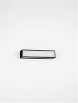 Dark Anthracite Die-Casting Aluminium & Clear Glass LED 18Watt 220-240Volt 1484Lm 3000K IP65 L:30 W:7.3 H:6.5cm
