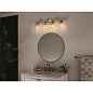 Brinley 32.25" 4 Light Vanity Light Champagne Bronze настенный светильник 45690CPZ Kichler — фото 4