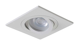 CLT 002C1 WH Crystal Lux Invisia встраиваемый потолочный светильник квадратный белый с направленным светом