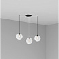 64128-3L CLARA TRANSPARENT PENDANT LAMP E27 100W 3L подвесной светильник Faro barcelona