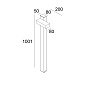 Торшер POLESANO BOLLARD (Nature Centric Lighting) Delta Light 15934 XXX5 — фото 1