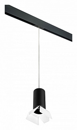 PRORP6487486 Lightstar Rullo подвесной трековый светильник с коротким цилиндром чёрного цвета для однофазного шинопровода