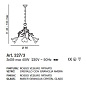 IDL Felce 327/3 люстра