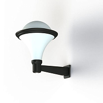 Dallas N° 2; Opal polycarbonate E27 75W Detector; Dark grey