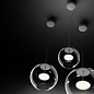 CA093DBEMDI Linea Light Cristalbolla 34 SP LED люстра со стеклянным плафоном розовый — фото 2