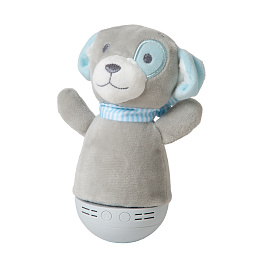 77500/01/36 Lucide DOLLY детский настольный ночник в форме мягкого медвежонка голубого цвета