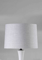 11 Drum in Natural Linen with Cream Card Lining