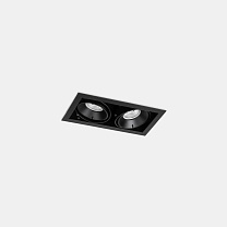 Downlight Multidir Evo S Double Trim 14W 3000K CRI 80 56.4º Black IP23 1152lm