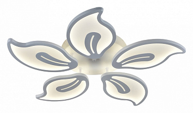 потолочный светильник с декоративными лепестками