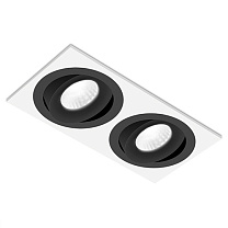 Потолочные светодиодные светильники Led technology MIKA 30.27 W 2FW черный + белый
