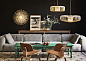 Подвесной светильник Forestier Bamboo Up — фото 1