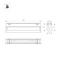 044443 Arlight Светильник MAG-VIBE-FLAT-TURN-L305-12W Warm3000 (BK, 110 deg, 48V) — фото 1