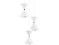 Kordan 3 Light Pendant Cluster Matte Black подвесной светильник 84114 Kichler