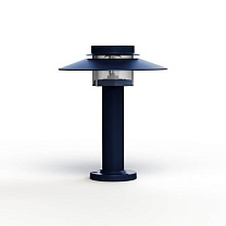 Kerlouan N° 2; Polycarbonate E27 105W; Steel blue