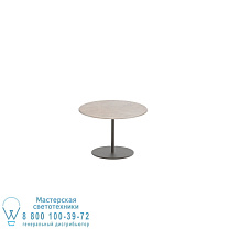 СТОЛИК BUTLER Ø40CM H28CM БРОНЗОВЫЙ ЛАВАСТОН ЖЕМЧУГ Royal Botania