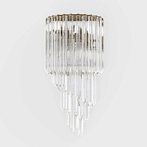 Marcello Wall Lamp Прозрачный / 3 / Состаренная латунь