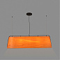 29849 STOOD Black and wood подвесной светильник 5L Faro barcelona