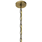 Abbotswell 23.5" 1 Light Mini Pendant Natural Brass подвесной светильник 43497NBR Kichler — фото 2