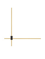Triac Dimmable Brass Gold Aluminium Sandy Black Base LED 20Watt 220-240Volt 1000Lm IP20 2700-3000-4000K CCT by Dip Switch L:76 W:9.5 H:80 cm