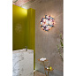 Slamp VELI Мини-розетка Couture - Белый прозрачный подвесной светильник VELSXS0CTR01TMS000EU — фото 2