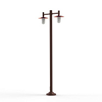 Montana N° 4; Frosted glass E27 105W - Lacquered copper dome; Old rustic