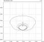 OKO 12 W double asymmetric &quot;upside down&quot; Landa садовый светильник OK110954