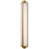 Keating Large Sconce натуральная латунь с белым стеклом