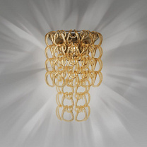 Настенный светильник GIOGALI CRYSTAL AMBER MATT BRONZE 1 14E CE