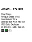 9724581 JAKLIN Novaluce светильник LED G9 3x5Вт 230В IP20