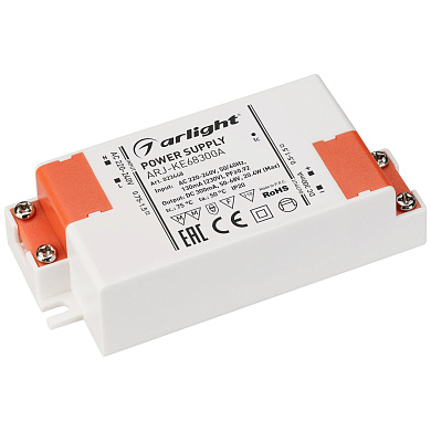 023448 Arlight LED драйвер ARJ-KE68300A (20W, 300mA, PFC)