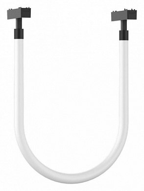 магнитный трековый светильник U-образный черный для магнитного трека 48V