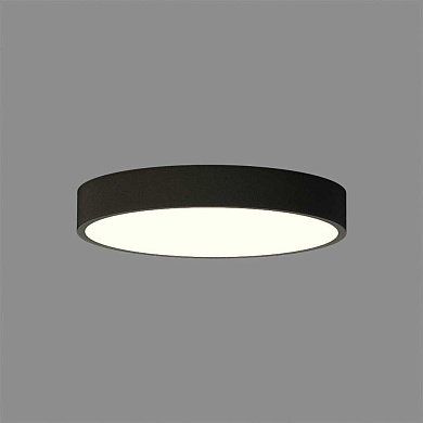 ACB Iluminacion London 3760/40 Потолочный светильник Textured Black, LED 1x22W 3000K 1679lm, Integrated LED, Casambi