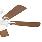 60" Humble 5 Blade LED Indoor Ceiling Fan White люстра-вентилятор 300415WH Kichler — фото 9