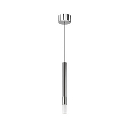 9252 Linea Light Group Puccini подвесной алюминиевый светильник с хромированной отделкой