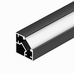 062894 Arlight Профиль SL-KUB-DISPLAY-2525-2000 ANOD BLACK