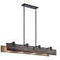 Ridgewood 59" 8 Light Linear Chandelier Textured Black люстра 44181BKT Kichler — фото 1
