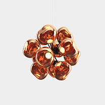 Люстра Tom Dixon Melt Burst - Медь полированный Поликарбонат