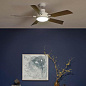 56" Guardian 5 Blade LED Indoor Ceiling Fan White люстра-вентилятор 330057WH Kichler — фото 2