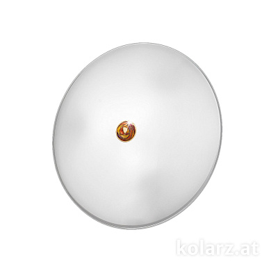Kolarz Centro 0314.U13.3/aq40 потолочный светильник золото 24 карата белый ø42cm высота 8cm 3 лампы e27