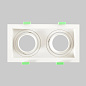 Светильник встроенный Crystal Lux CLT 069C2 WH — фото 4