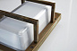 Уличный настенный светильник Ice Cubic rectangular Moretti Luce 3415 — фото 4
