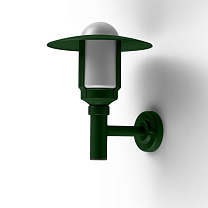 Newpark N° 2; Frosted glass E27 105W; British green