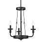 Vetivene 3 Light Chandelier Textured Black люстра 52450BKT Kichler