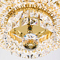 LU 2239/9/45 gold Ambassador Orion подвесная хрустальная люстра вытянутой формы — фото 4