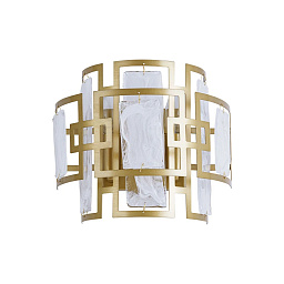 A4087AP-2SG Arte Lamp BLAKE настенный светильник с двумя плафонами белого цвета